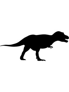 Tyrannosaurus Stencil 3