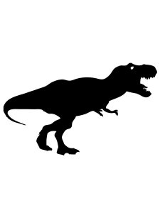 Tyrannosaurus Stencil 8