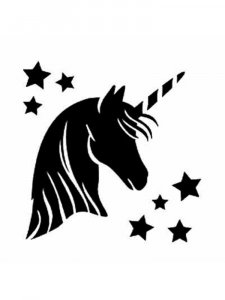 Unicorn Stencils 1