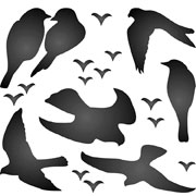 Birds Stencils