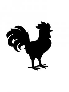 Chicken Stencils 12
