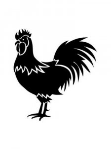 Chicken Stencils 13