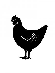 Chicken Stencils 29