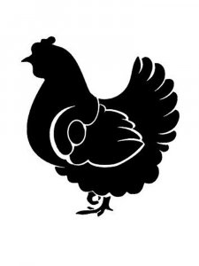 Chicken Stencils 5