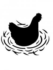 Chicken Stencils 6