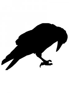 Crow Stencils 10