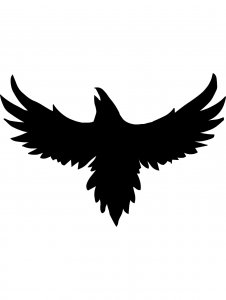 Crow Stencils 11