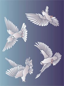 Dove Stencils 5