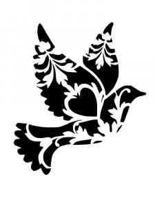 Dove Stencils 7