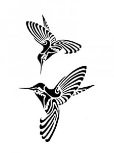 Hummingbird Stencils 10
