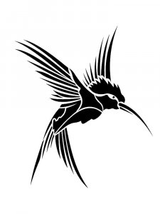 Hummingbird Stencils 19