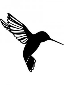 Hummingbird Stencils 4