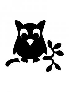 Owl Stencils 12