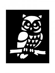 Owl Stencils 13