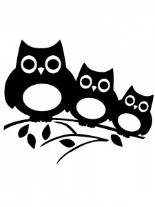 Owl Stencils 22