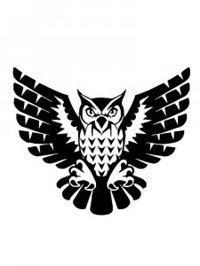 Owl Stencils 27