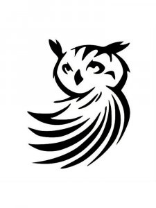 Owl Stencils 7