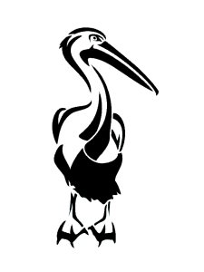 Pelican Stencil 1