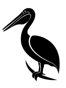 Pelican Stencil 6