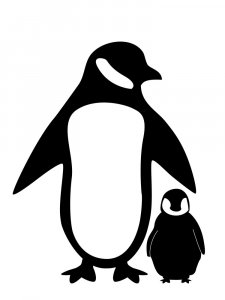 Penguin Stencils 2