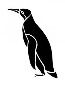 Penguin Stencils 6