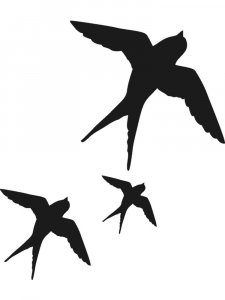 Swallow Stencils 6