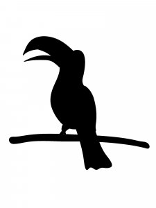 Toucan Stencil 8