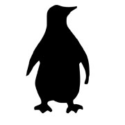 Pinguin Schablonen