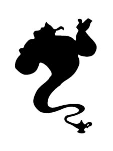 Aladdin Stencil 14