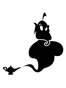 Aladdin Stencil 18