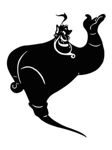 Aladdin Stencil 19