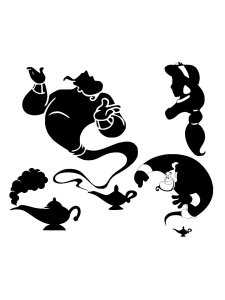 Aladdin Stencil 9