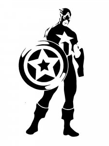 Avengers Stencil 16
