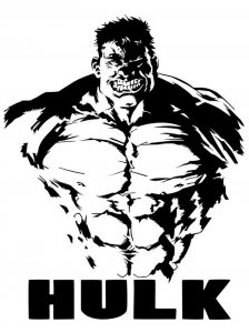 Avengers Stencil 22
