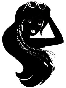 Barbie Stencil 4