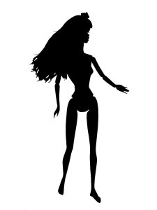 Barbie Stencil 7