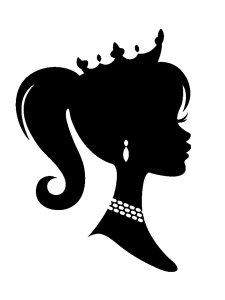 Barbie Stencil 9