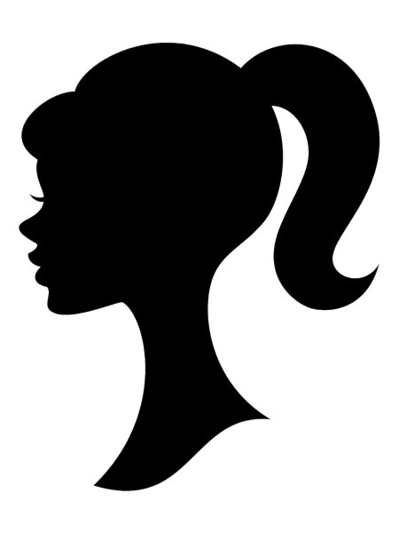 Free printable Barbie stencils and templates