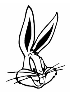 Bugs Bunny Stencil 4