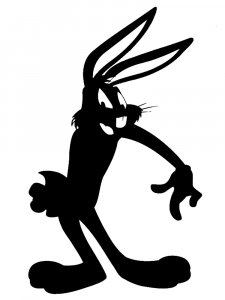 Bugs Bunny Stencil 7