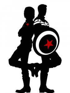 Captain America Stencil 2