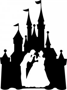 Cinderella Stencil 11