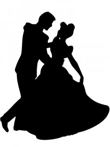 Cinderella Stencil 17