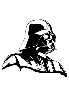 Darth Vader Stencil 10