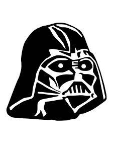 Darth Vader Stencil 5