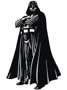 Darth Vader Stencil 8