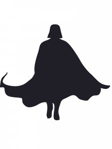 Darth Vader Stencil 9