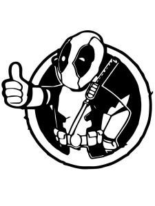 Deadpool Stencil 10