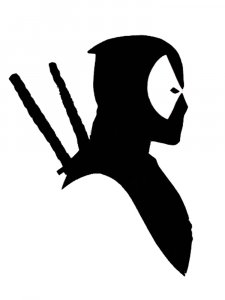 Deadpool Stencil 14