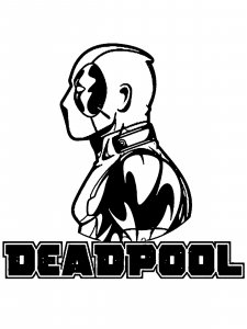 Deadpool Stencil 6